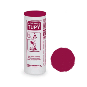 Corante Tupy para Tingir Roupa Algodão Pink 13 45g