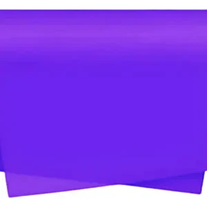 Papel Seda VMP Folha 60x48cm Cor Roxo - Embalagem de Presentes, Roupas, Calçados e Artesanato