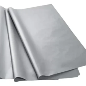 Papel Seda VMP Folha 60x48cm Cor Prata - Embalagem de Presentes, Roupas, Calçados e Artesanato