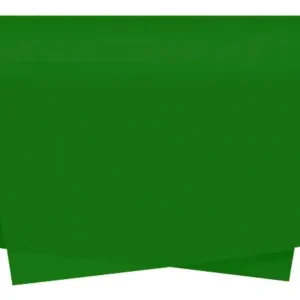 Papel Seda VMP Folha 60x48cm Cor Verde Bandeira - Embalagem de Presentes, Roupas, Calçados e Artesanato