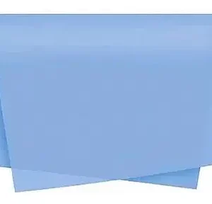 Papel Seda VMP Folha 60x48cm Cor Azul Claro - Embalagem de Presentes, Roupas, Calçados e Artesanato
