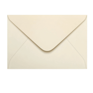 Envelope Convite 16x23,5 cm Creme Marfim Scrity