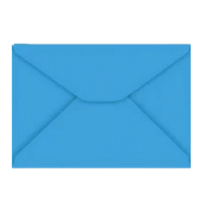 Envelope Carta 11,4x16,2 cm Azul Royal 80g Foroni