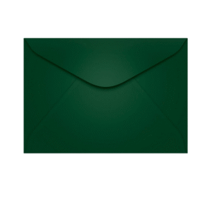 Envelope Carta 11,4x16,2 cm Verde Brasil Scrity