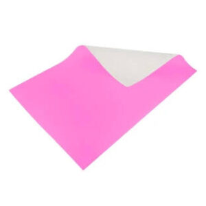 Papel Camurça Aveludado 40x60cm Cor Rosa Claro - Folha de Papel Velvet para Embalagens de Luxo, Artesanato e Convites