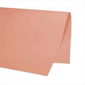 Papel Camurça Aveludado 40x60cm Cor Salmão - Folha de Papel Velvet para Embalagens de Luxo, Artesanato e Convites